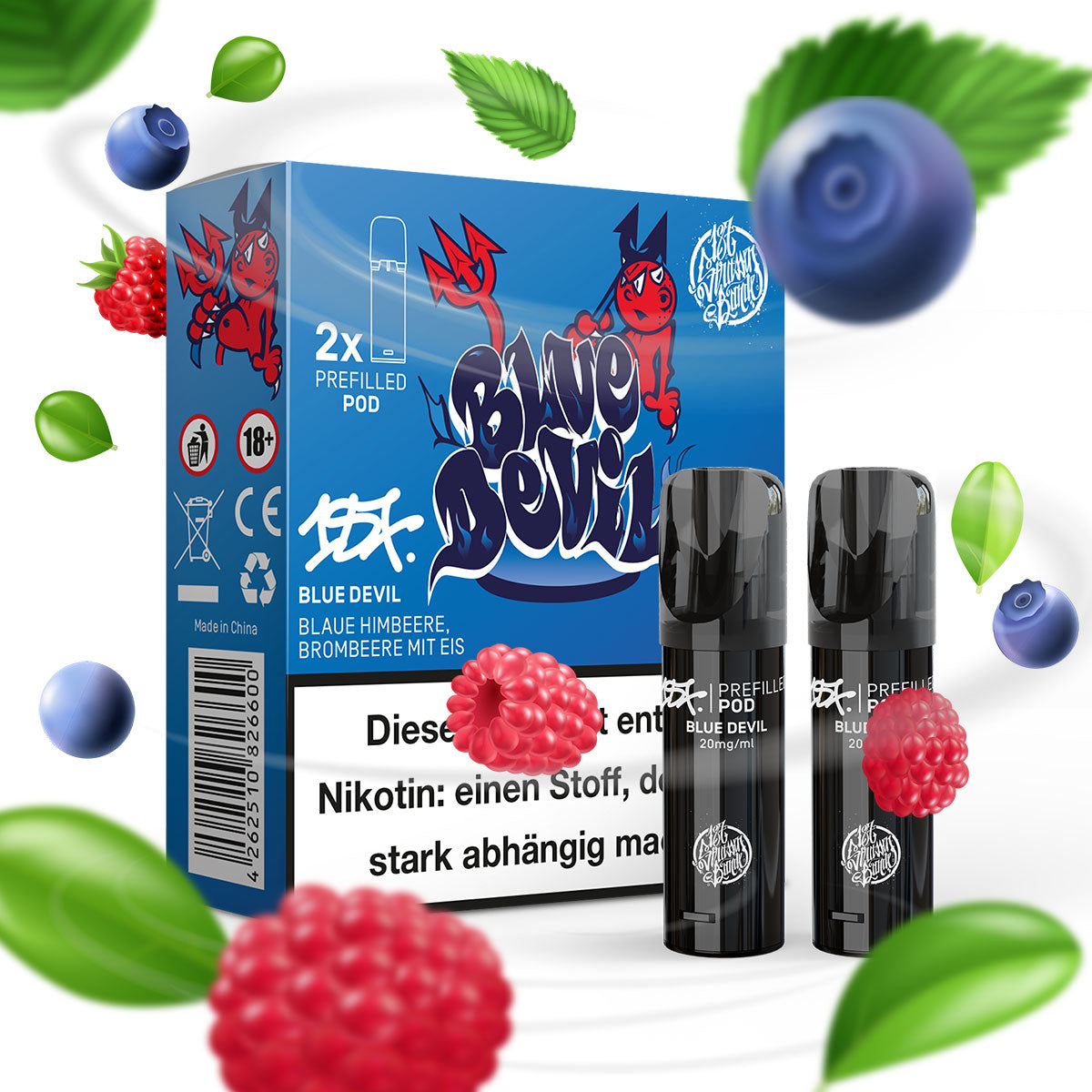 187 Strassenbande Pods Blue Devil – 2er Pack