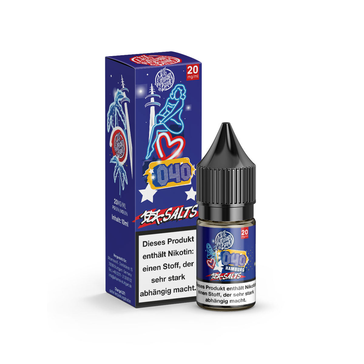 187 Strassenbande Salts Liquid 040 Hamburg – 20 mg/ml