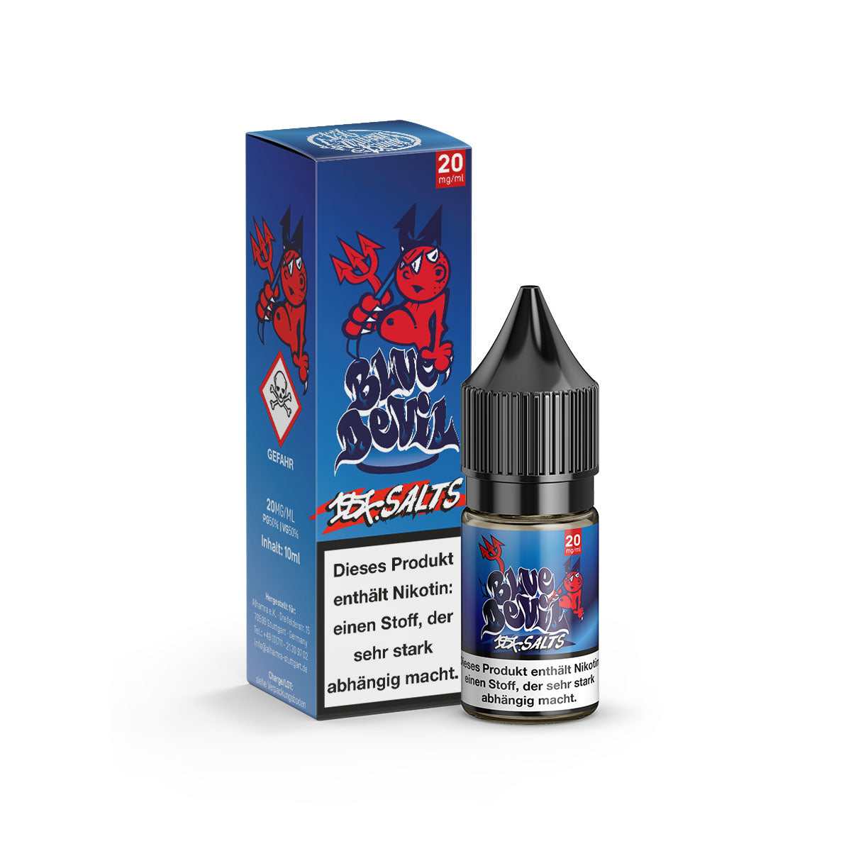 187 Strassenbande Salts Liquid Blue Devil – 20 mg/ml