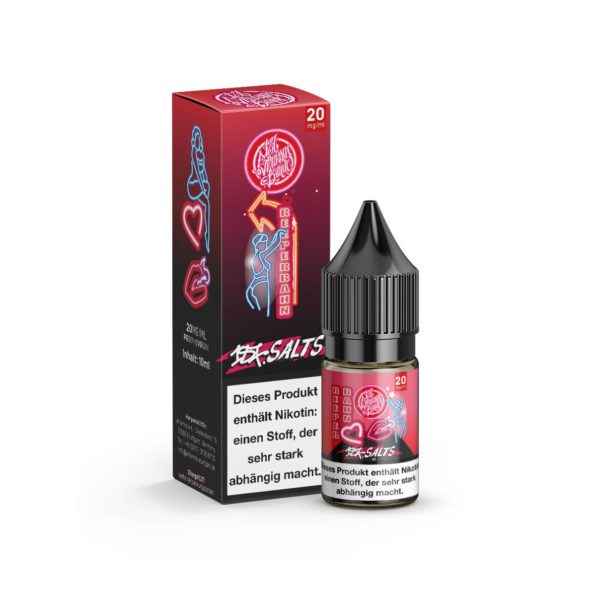 187 Strassenbande Salts Liquid Reeperbahn – 20 mg/ml