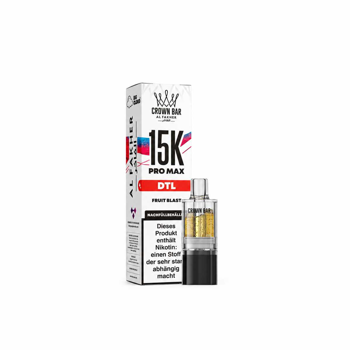 Al Fakher 15K Pro Max Pod – Fruit Blast – 6 mg/ml