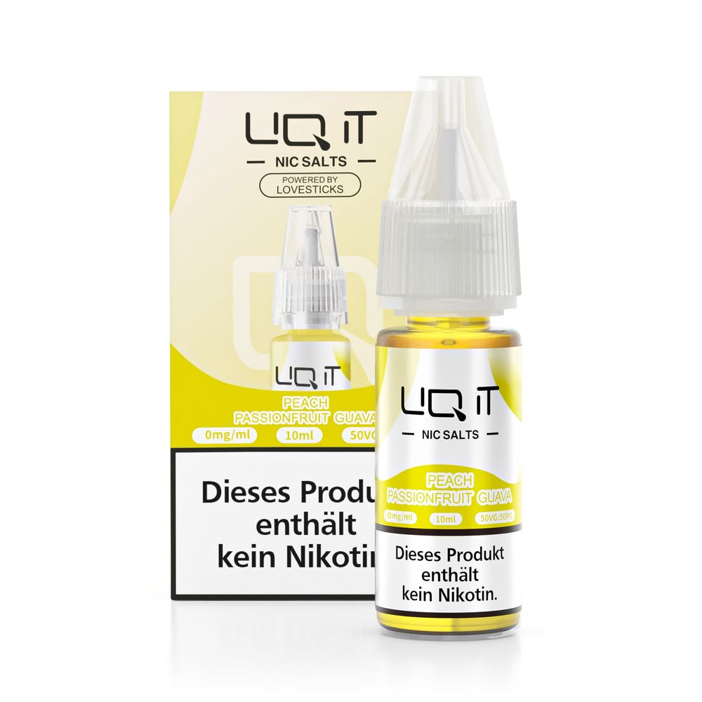 Lovesticks Liqit Liquid Peach Passionfruit Guava 20mg