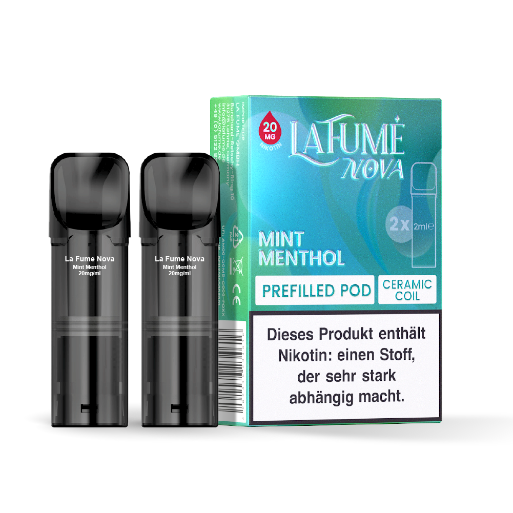 LaFume Nova Pod – 2er Pack Mint Menthol 20 mg