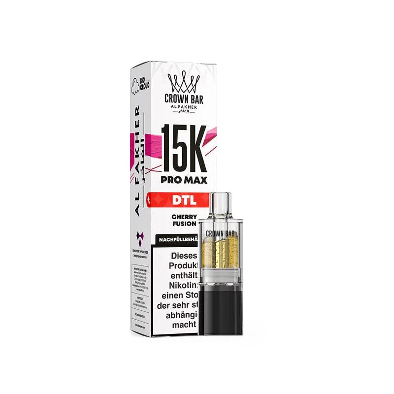Al Fakher 15K Pro Max Pod – Cherry Fusion – 6 mg/ml