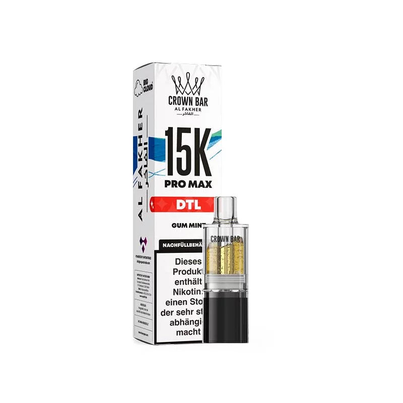 Al Fakher 15K Pro Max Pod – Gum Mint – 6 mg/ml