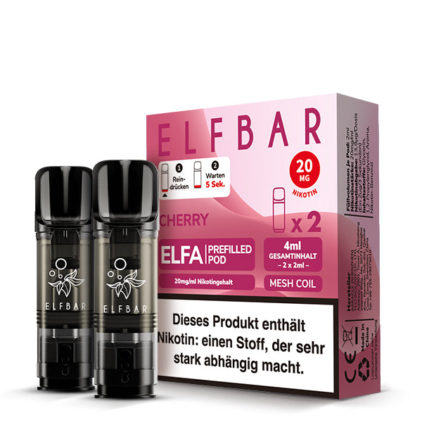 ELFBAR ELFA Pods 20mg Cherry