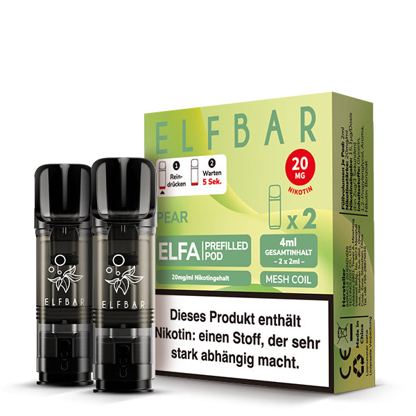 ELFBAR ELFA Pods 20mg Pear