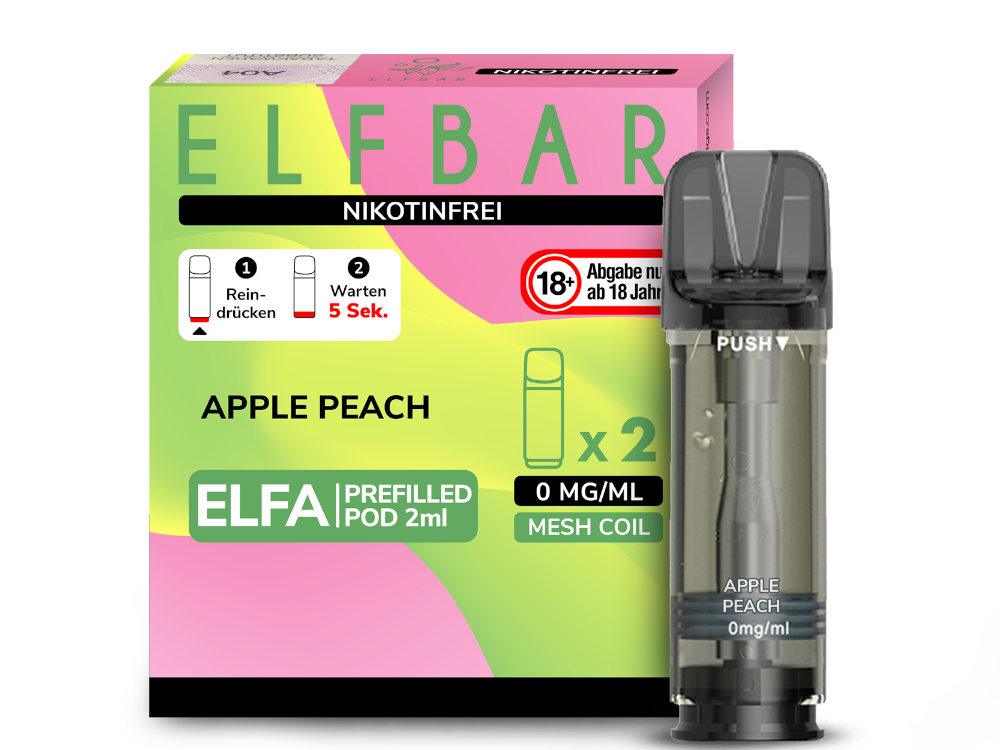 Elfa Pods 2er NIKOTINFREI 0mg