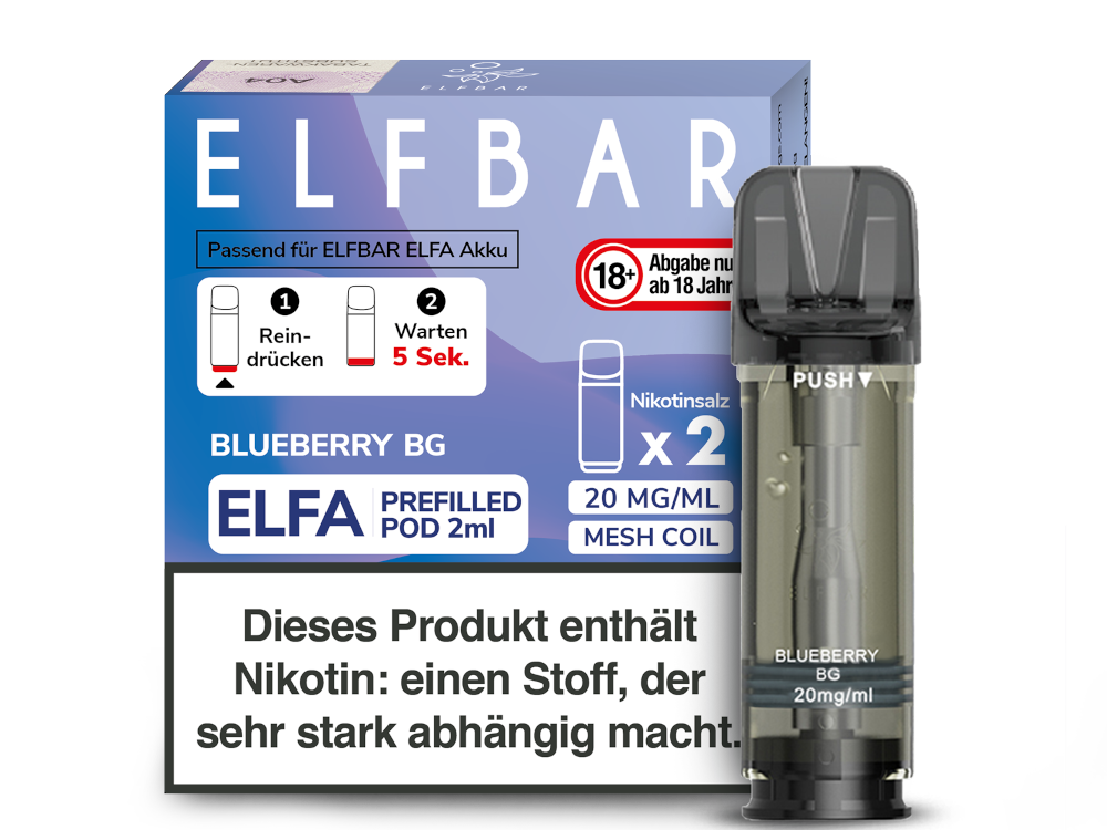 ELFBAR ELFA 20mg Nikotin 2er Pack