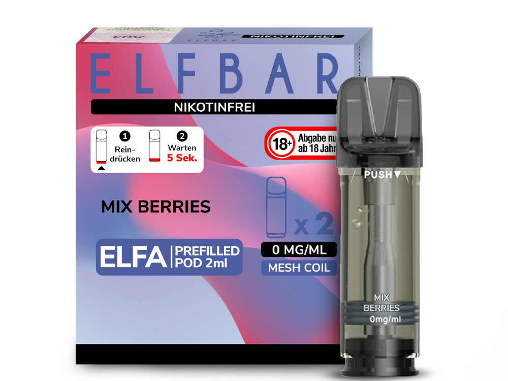 Elfa Pods 2er NIKOTINFREI 0mg