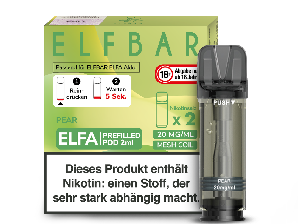 ELFBAR ELFA 20mg Nikotin 2er Pack