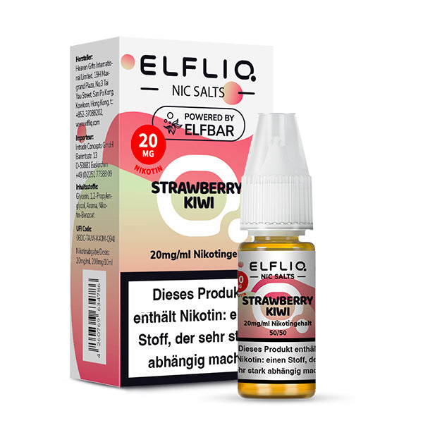 Elfbar Elfliq Nikotinsalz Liquid Strawberry Kiwi 20 mg