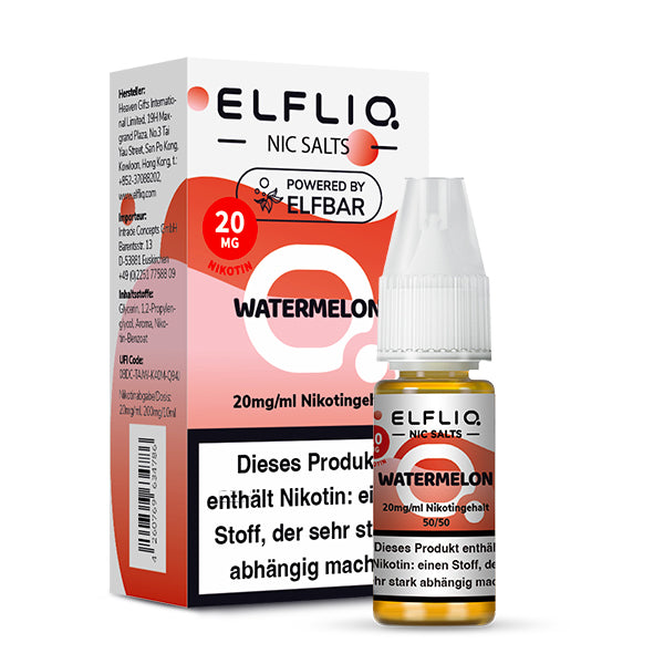 Elfbar Elfliq Nikotinsalz Liquid Watermelon 20 mg