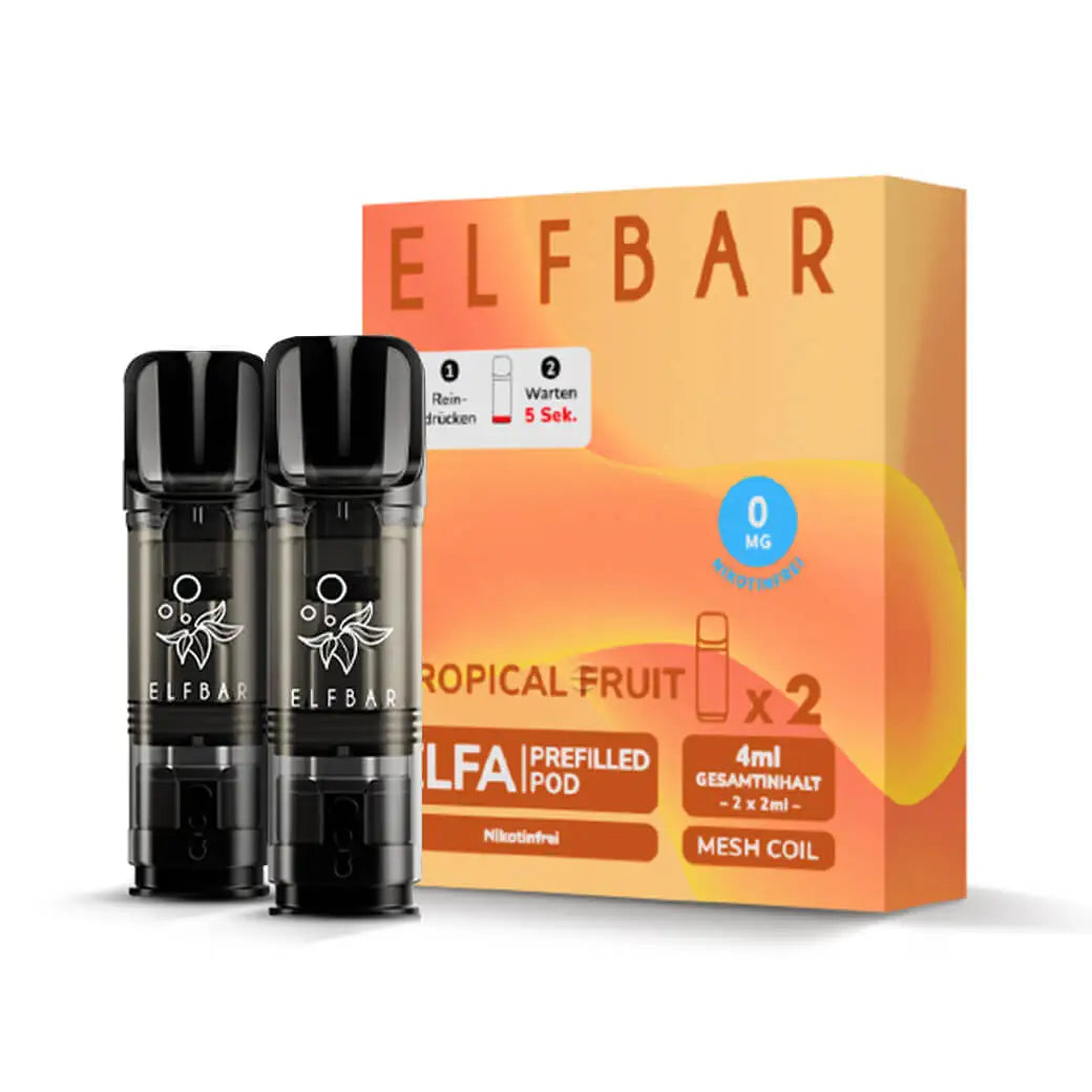 ELFBAR ELFA Pods 0mg Tropical Fruit