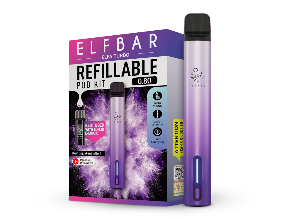 ELFA Turbo Pod Kit 550 mAh Akku