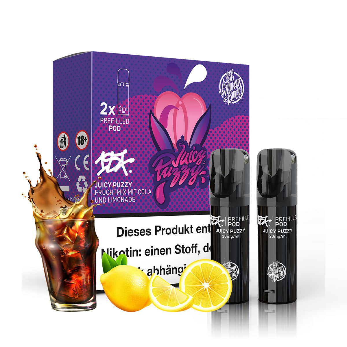 187 Strassenbande Pods Juicy Puzzy – 2er Pack