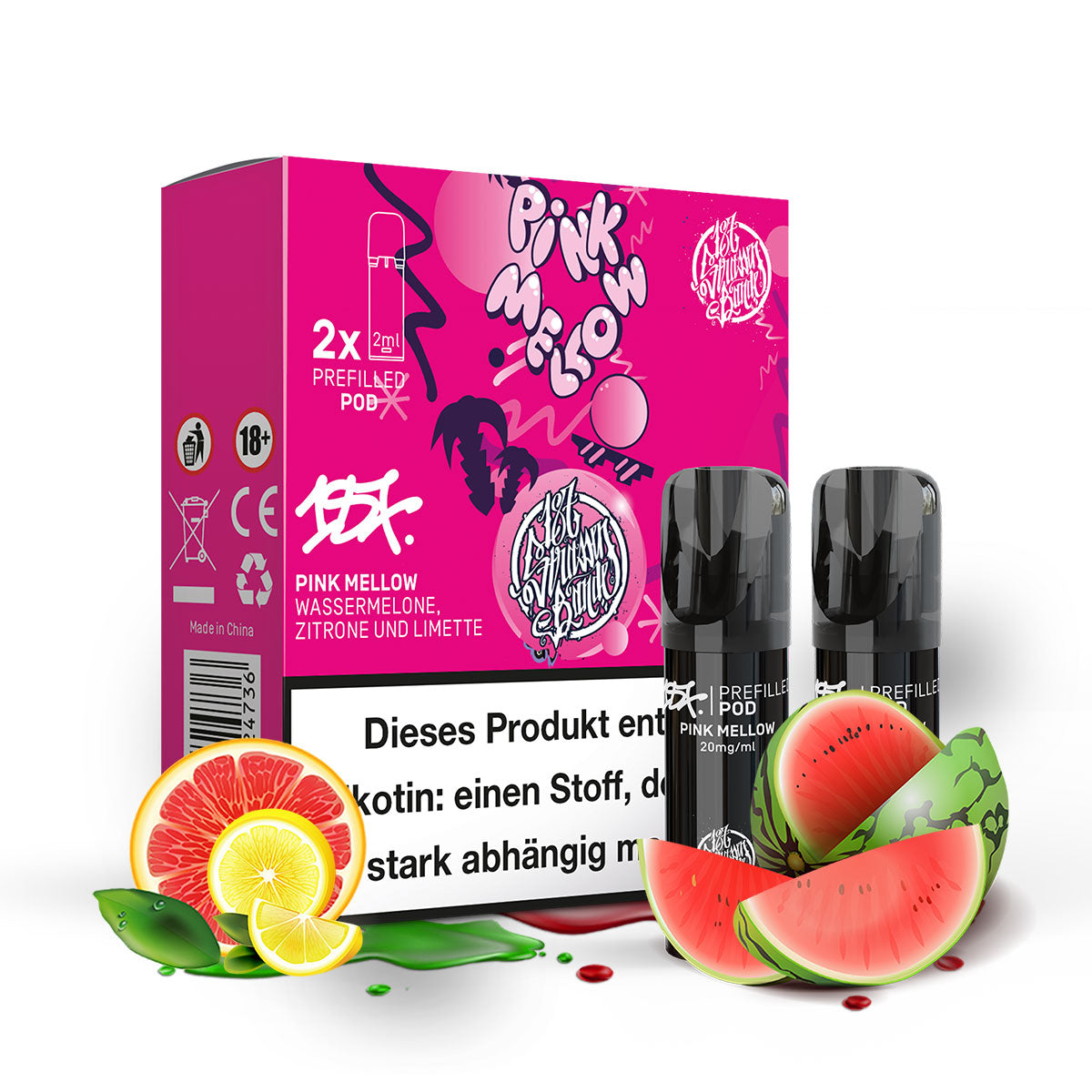 187 Strassenbande Pods Pink Mellow – 2er Pack
