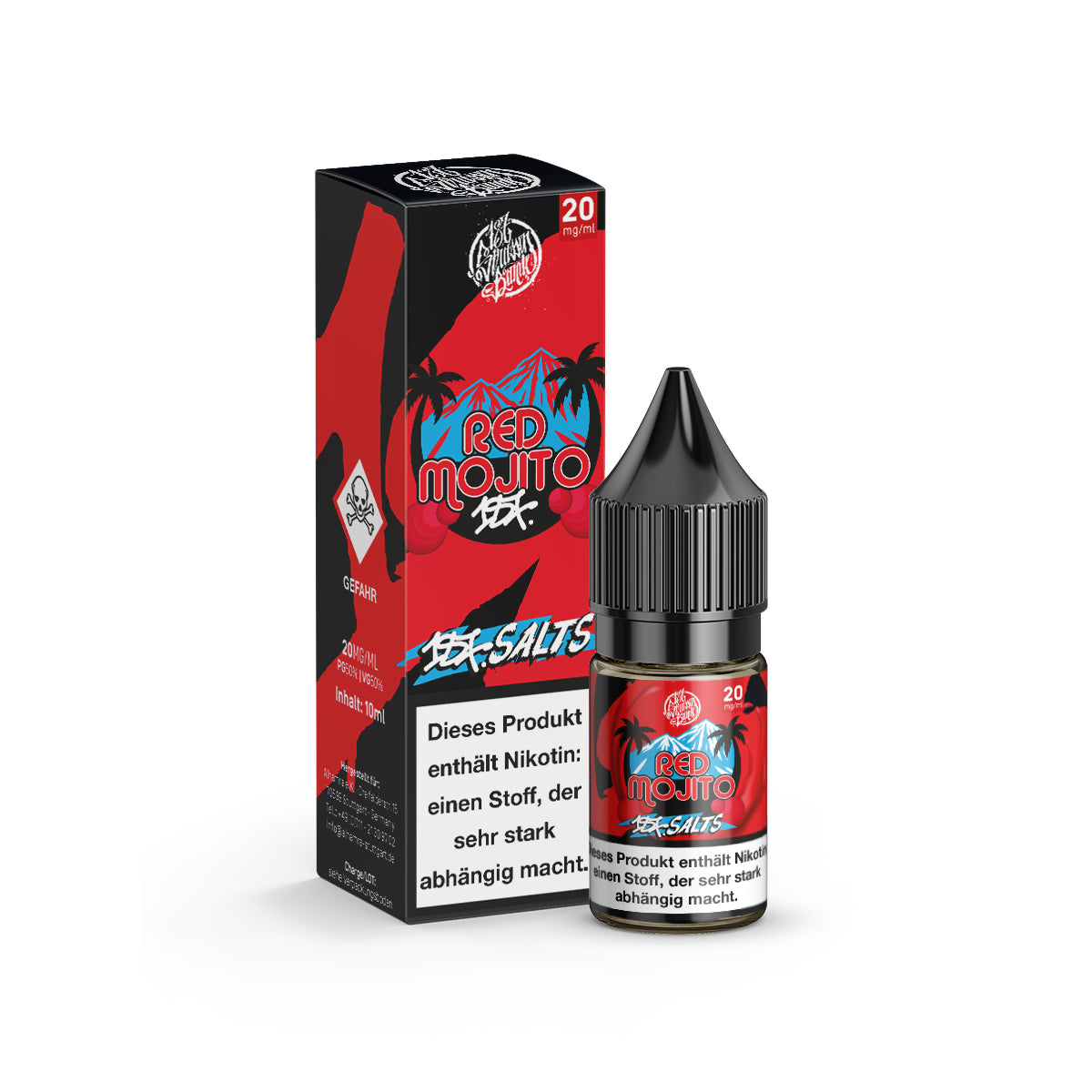 187 Strassenbande Salts Liquid Red Mojito – 20 mg/ml