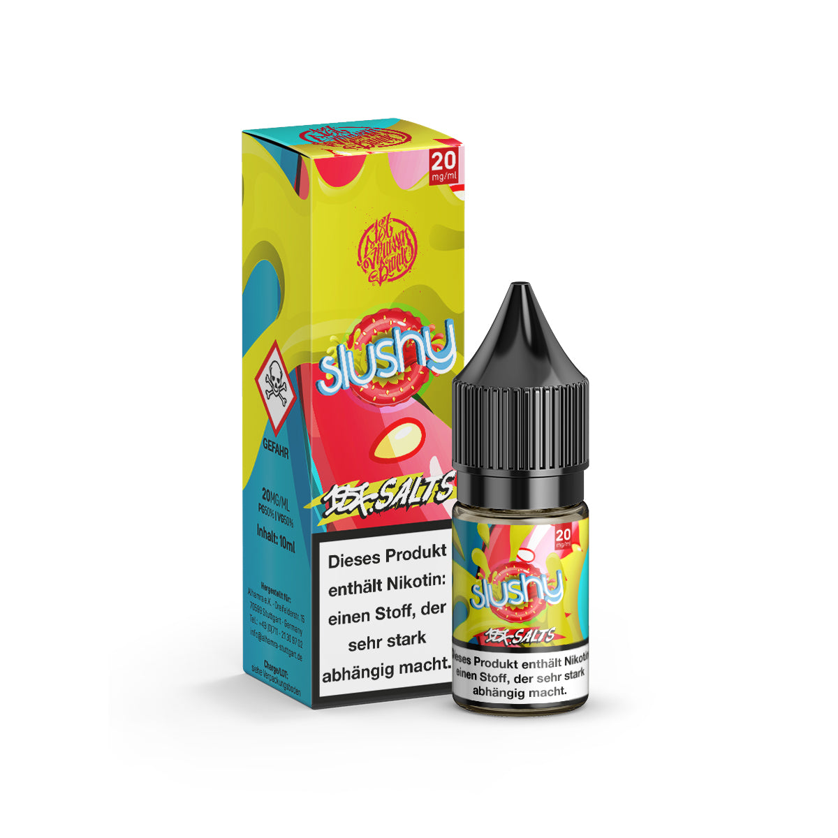 187 Strassenbande Salts Liquid Slushy – 20 mg/ml