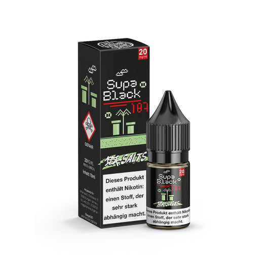 187 Strassenbande Salts Liquid Supa Black – 20 mg/ml