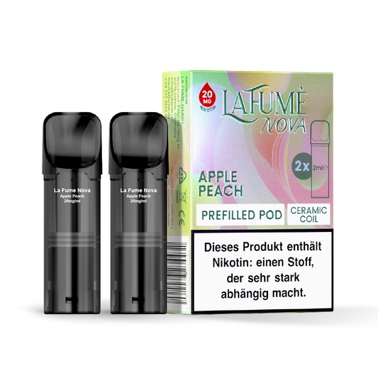 LaFume Nova Pod – 2er Pack Apple Peach 20 mg