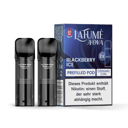LaFume Nova Pod – 2er Pack Blackberry Ice 20 mg