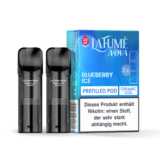 LaFume Nova Pod – 2er Pack Blueberry Ice 20 mg