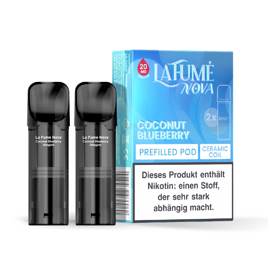 LaFume Nova Pod – 2er Pack Coconut Blueberry 20 mg