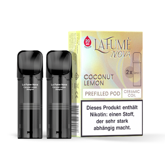 LaFume Nova Pod – 2er Pack Coconut Lemon 20 mg