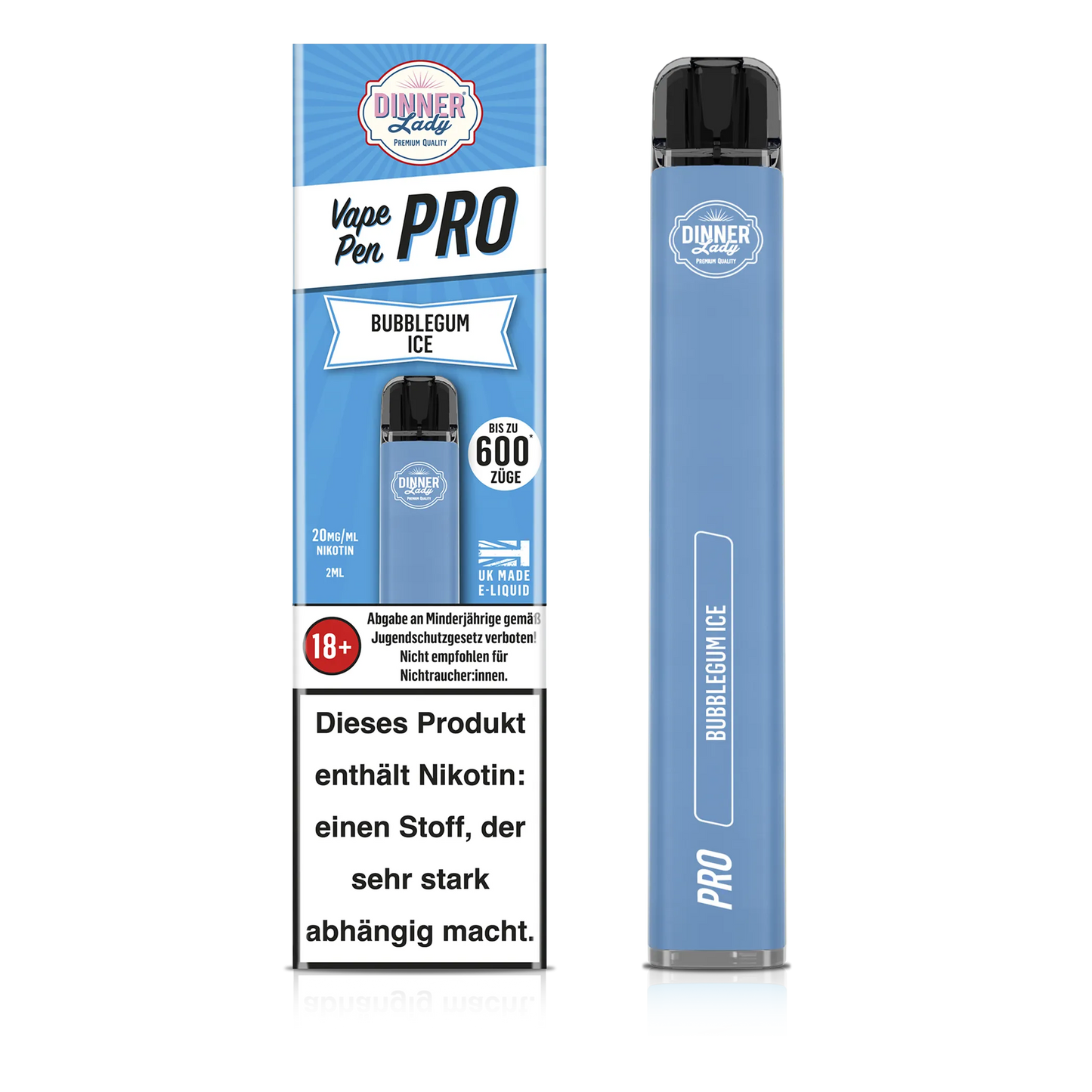 Dinner Lady Vape Pen Pro Einweg E-Zigarette 20mg