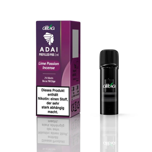 ADAI Prefilled Liquid Pod Lime Passion Incense