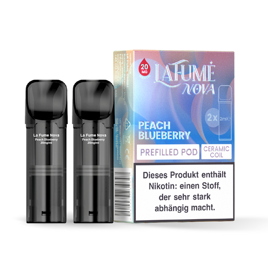 LaFume Nova Pod – 2er Pack Peach Blueberry 20 mg