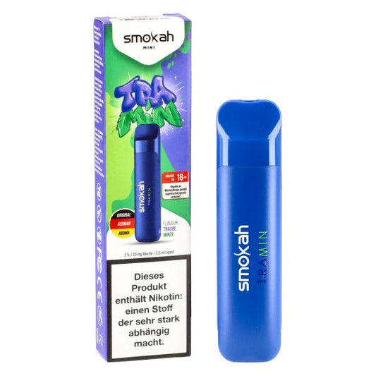 Smokah - Glamee Mini Einweg E-Zigarette 20mg Tramin
