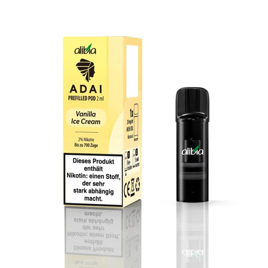 ADAI Prefilled Liquid Pod Vanilla Ice Cream