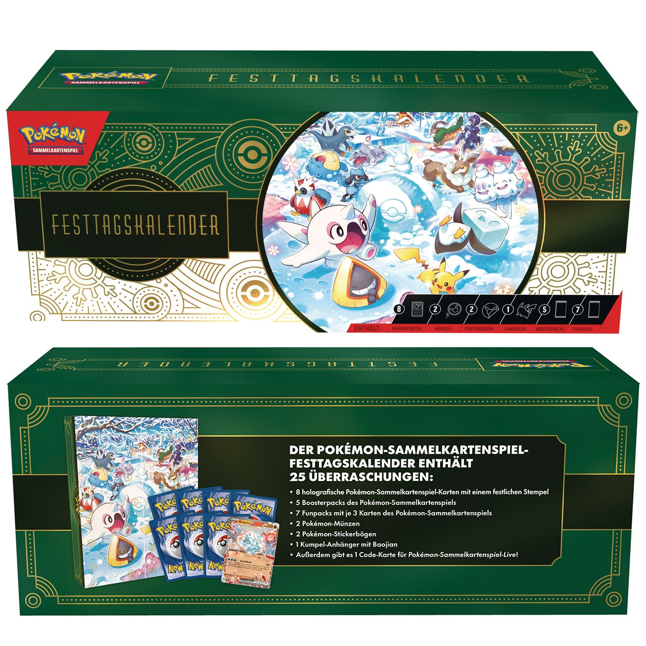 Pokemon Festtagskalender