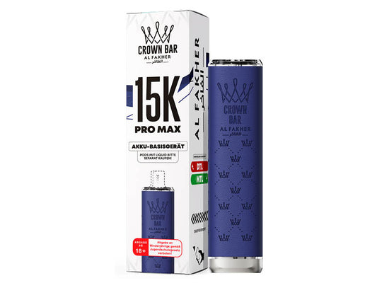 Al Fakher 15K Pro Max Basisgerät – Blue – 900 mAh