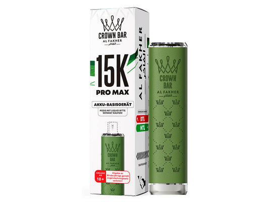 Al Fakher 15K Pro Max Basisgerät – Green – 900 mAh