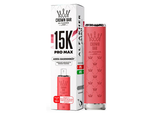 Al Fakher 15K Pro Max Basisgerät – Pink – 900 mAh