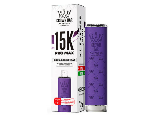 Al Fakher 15K Pro Max Basisgerät – Purple – 900 mAh