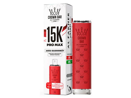 Al Fakher 15K Pro Max Basisgerät – Red – 900 mAh