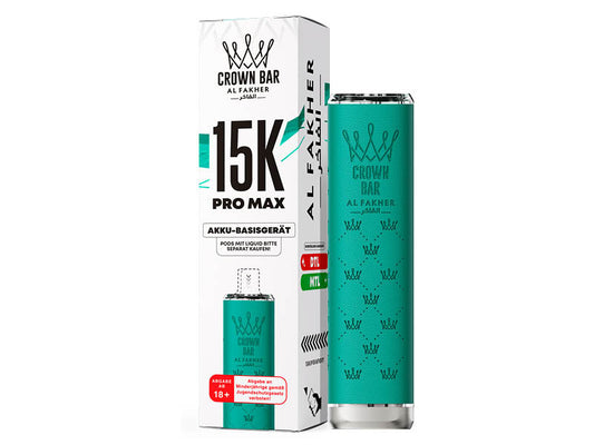 Al Fakher 15K Pro Max Basisgerät – Teal – 900 mAh