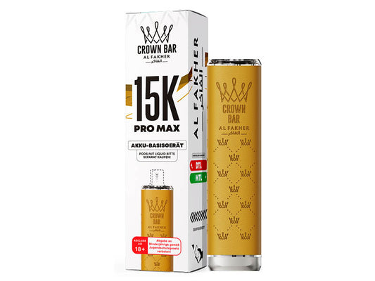 Al Fakher 15K Pro Max Basisgerät – Yellow – 900 mAh