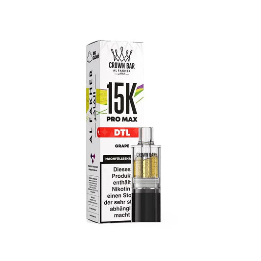 Al Fakher 15K Pro Max Pod – Grape – 6 mg/ml