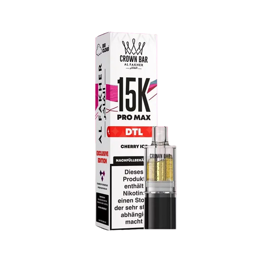 Al Fakher 15K Pro Max Pod – Cherry Ice – 6 mg/ml