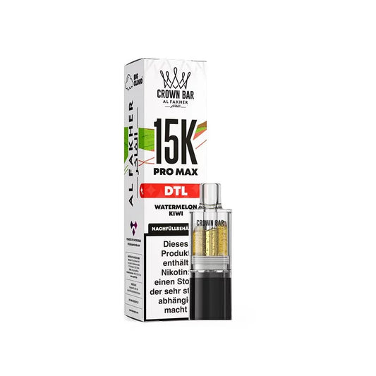 Al Fakher 15K Pro Max Pod – Watermelon Kiwi – 6 mg/ml