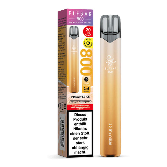 ELFBAR 800 Pineapple Ice 20mg Nikotin