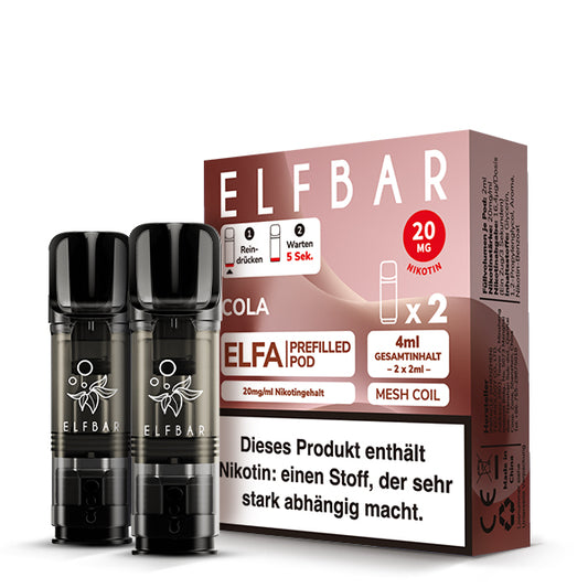 ELFBAR ELFA Pods 20mg Cola