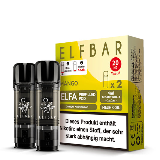 ELFBAR ELFA Pods 20mg Mango