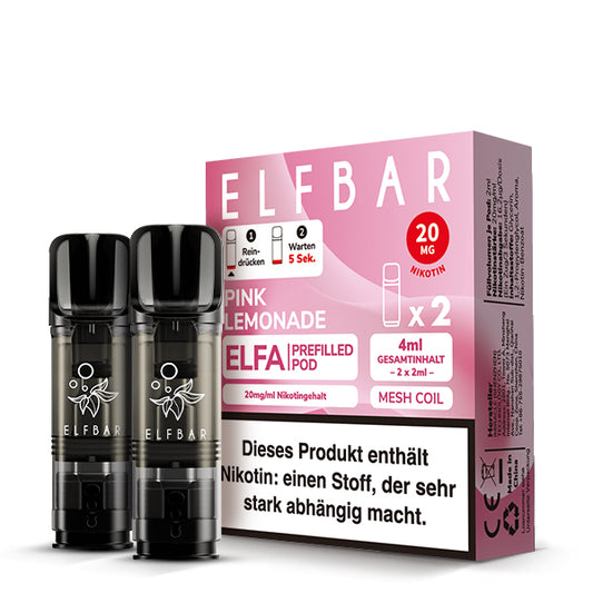 ELFBAR ELFA Pods 20mg Pink Lemonade