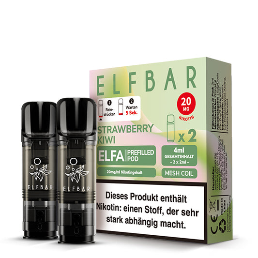 ELFBAR ELFA Pods 20mg Strawberry Kiwi